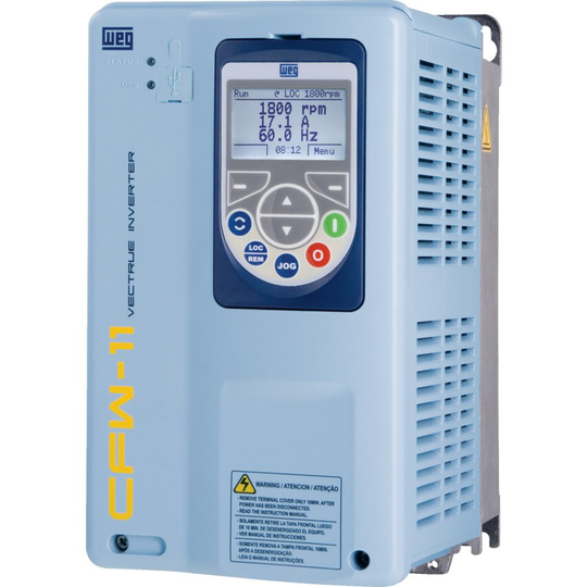 Weg CFW08 0100T 3848 EOFAZ Size 2 Variable Speed Drive