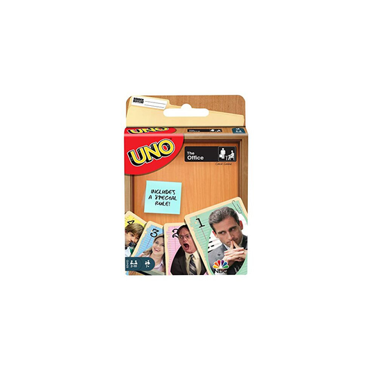 UNO The Office Card Game with 112 Cards & Instructions, Gift for Kid, Adult or Family Game Night, Ages 7 Years