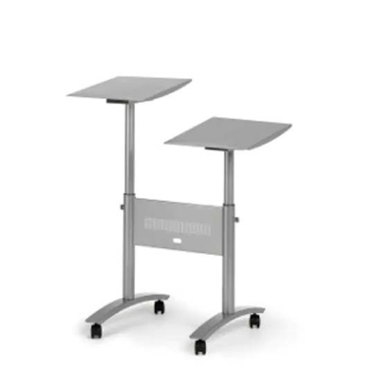 Nobo Nobo Multimedia Projector Trolley Twin Platform Grey 1900791