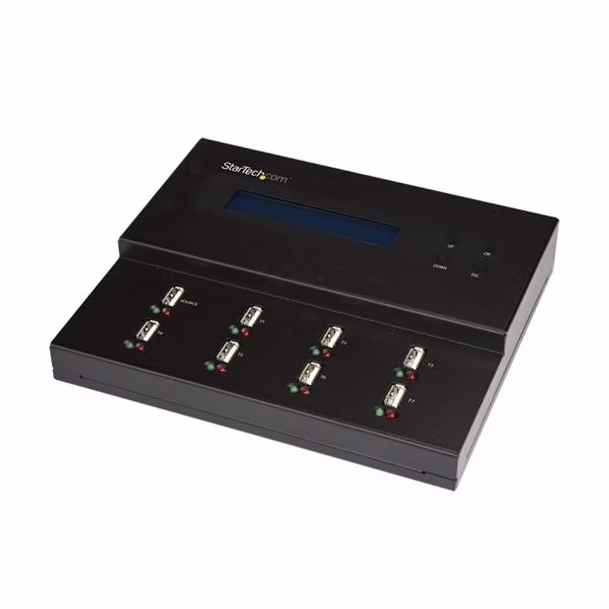 Startech 1 7 USB Flash Drive Duplicator Eraser