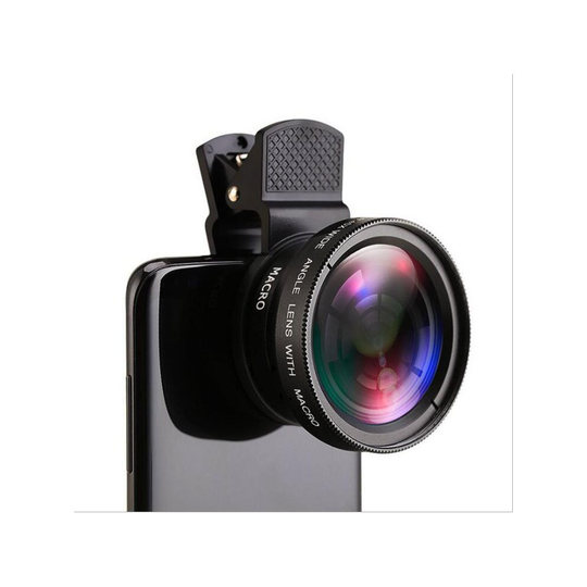APL-0.45WM Universal 37MM 0.45x Super Wide Angle Lens with 12.5x Super Macro Lens BLACK