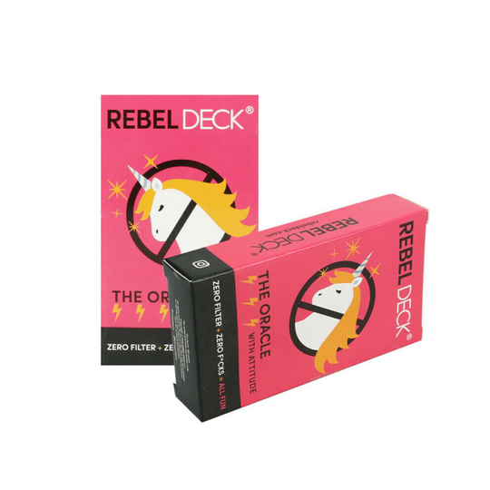 Rebel Deck The Oracle Deck with Attitude Divination 60-Cards Tarot Prophet Cards