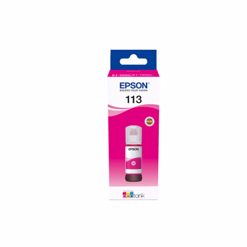 Epson Ink Low Volume 113 Ecotank Magenta Ink- you get 13