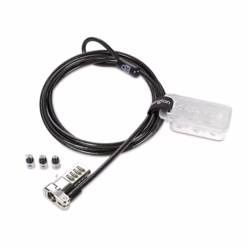 Kensington Universal 3-in-1 Combination Laptop Lock