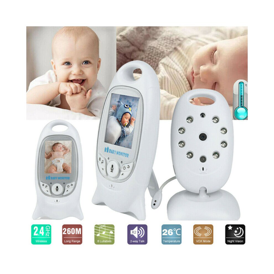 Wireless Baby Monitor Camera 2.4GHz HD Video Digital Cam IR Night Vision
