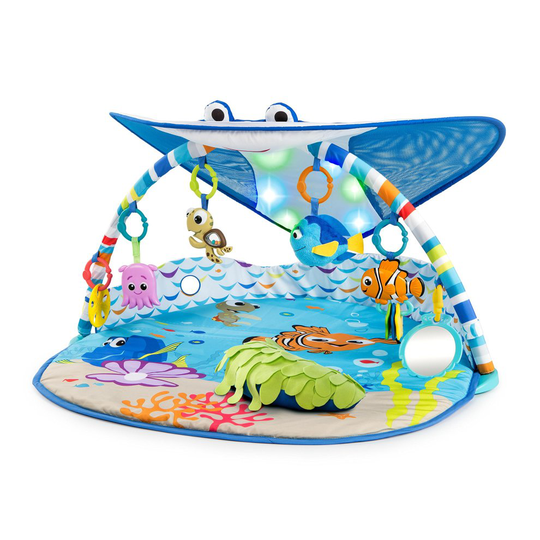 Disney Baby Mr. Ray Ocean Lights Activity Gym & Play Mat