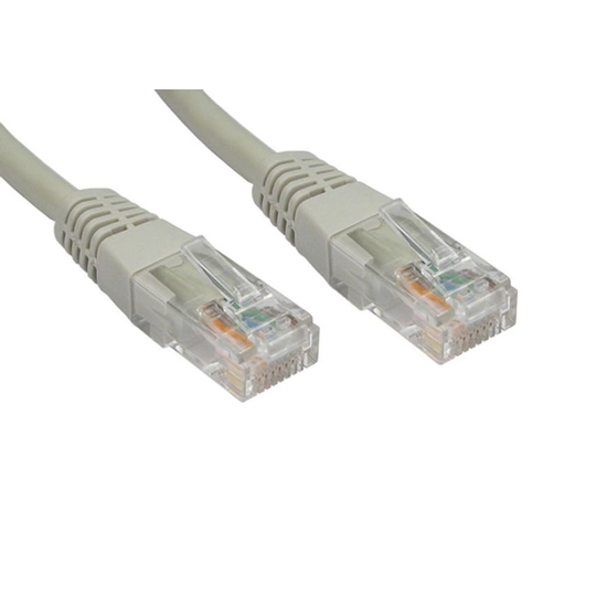 Cables Direct 6 Cables 6 UTP PVC INJ MDD Cable - Grey