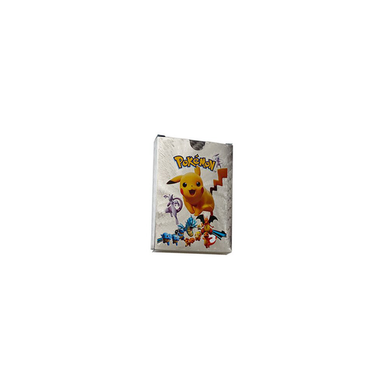 (Silver Cards 27pcs) Pokemon Boxed Card Bundle Pikachu GX Holo Card Set
