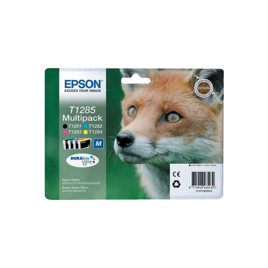 Epson EP46543 Inkjet Cartridge T1285 Multipack