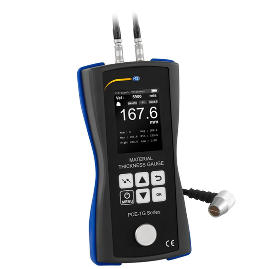 PCE Instruments Thickness Meter PCE-TG 75