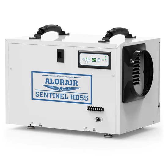 Alorair Basement/Crawl Space Dehumidifiers Sentinel HD55-WHITE