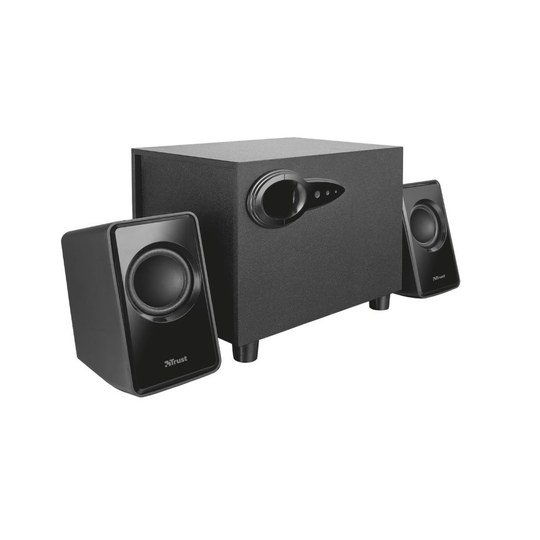 Trust Avora 2.1 2.1channels 9W Black speaker set
