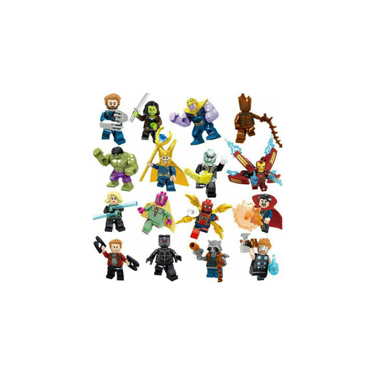 Minifigure Marvel Avengers Accessories Figures Kids Toys Blocks Toy