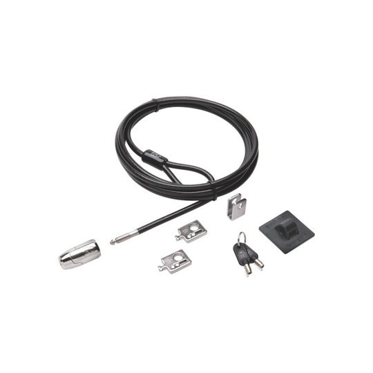 Kensington MicroSaver 2.0 Keyed Desktop Kit Silver