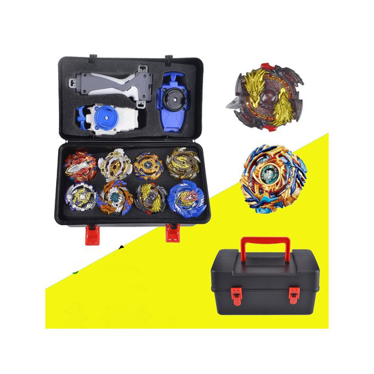 8Pcs Boxed Bayblade Beyblade Burst Set W/ Launcher Arena Fight Battle