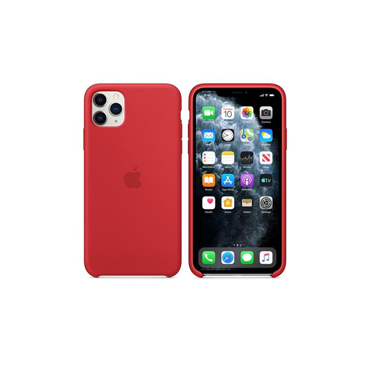 Apple Silicone Case for Apple iPhone 11 Pro Max - Red - MWYV2ZM/A