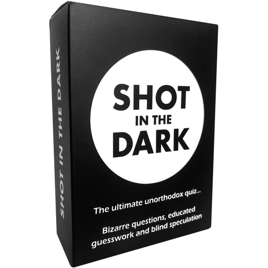 Shot In The Dark The Ultimate Unorthodox Quiz Game Family Friend Party