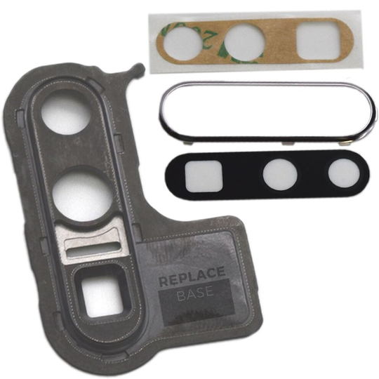 Camera Lens For Huawei P30 Pro Replacement Assembly Bracket Adhesive White UK