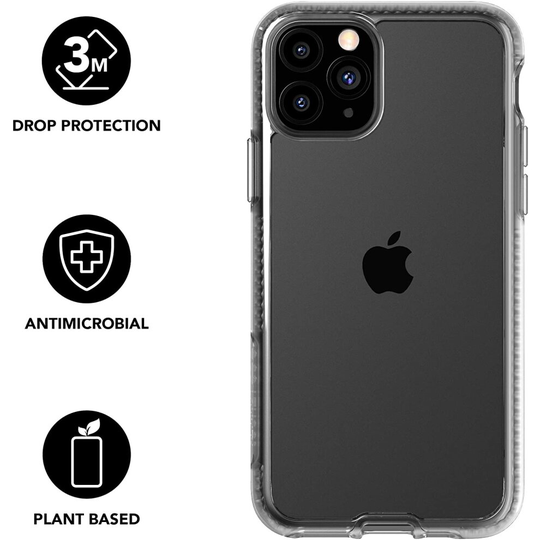 Tech21 Pure Clear Bulletshield Protective Case Cover For Apple iPhone 11 Pro Max (6.5") New