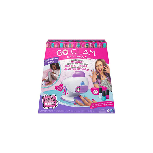 Cool Maker 6054791 - GO GLAM Nail Salon for Manicures and Pedicures with 5 Patterns and Nail Dryer
