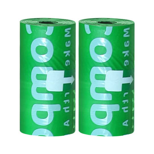 (2 Roll [30 Bags]) Dog Poop Bag Unscented Leakproof Cat Pets Waste Bag