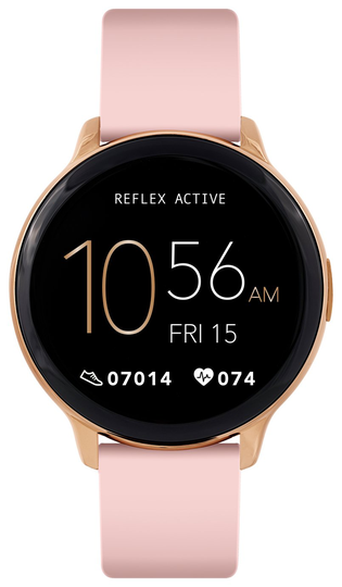 Reflex Active Series14 Pink Strap Smart Calling Watch