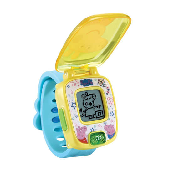 Vtech Peppa Pig Learning Watch with Alarm, Timer, Stopwatch and Built-in Games