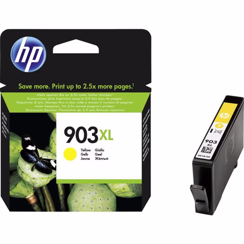 HP Ink Cartridge No 903Xl Yellow- you get 8