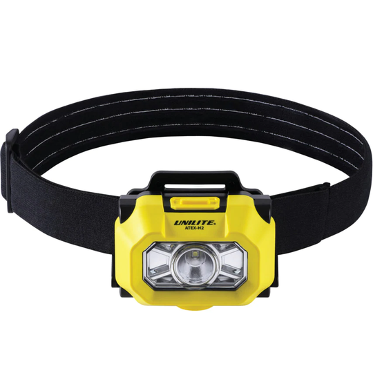 Unilite ATEX-H2 225 Lumen Intrinsically Safe Atex Head Torch
