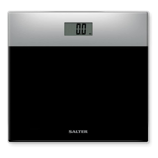 Salter Digital Bathroom Scale Ultra Slim Platform Design with Step-On Technology
