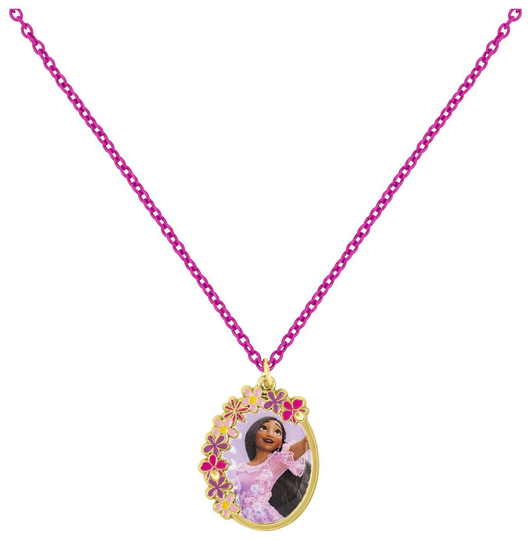 Disney Pink Encanto Isabella Charm Necklace