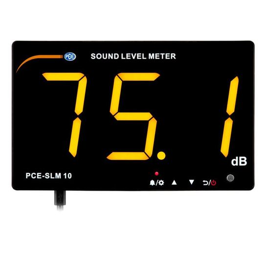 PCE Instruments Noise Meter / Noise Warning Indicator PCE-SLM 10