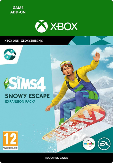 The Sims 4 Snowy Escape Expansion Xbox Game Digital Download