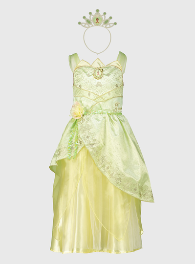 Disney Green Tiana Costume Set - 5-6 years