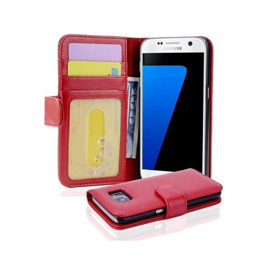 (INFERNO RED) Cadorabo Case for Samsung Galaxy S7 case cover