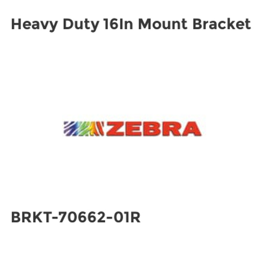 Zebra Heavy Duty 16In Mount Bracket- you get 2