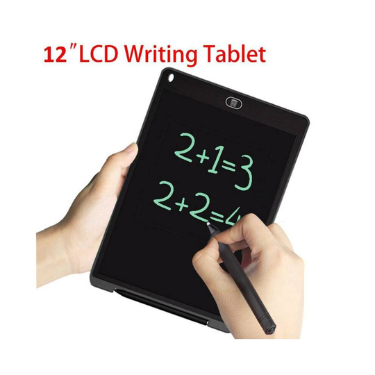 12" LCD Tablet Drawing Writing Board Kid Notepad eWriter Digital Graphic Gifts