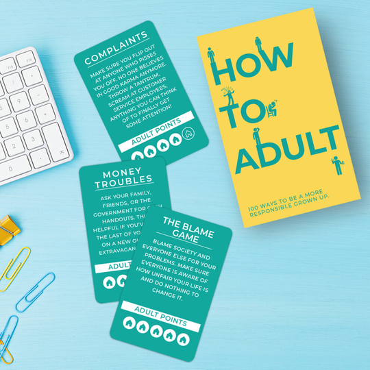 Gift Republic How To Adult 100 Cards