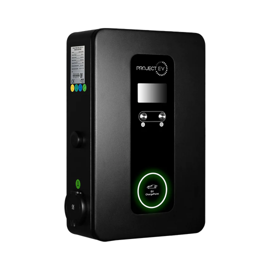 Project EV Pro Earth RFID 2 Gun Electric Wall Car Charge 7.3KW