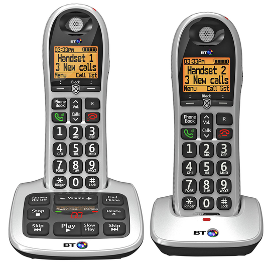 BT 4600 Cordless Telephone with Answer Machine - Twin