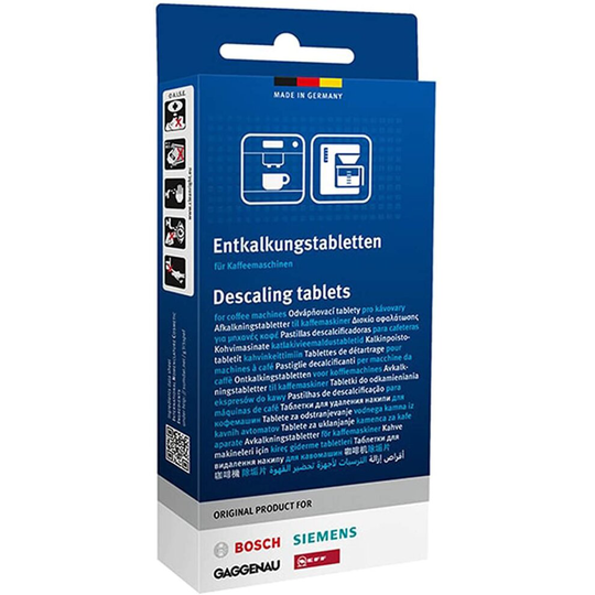 Bosch TCZ8002 Descaling Tablets for Coffee Machines