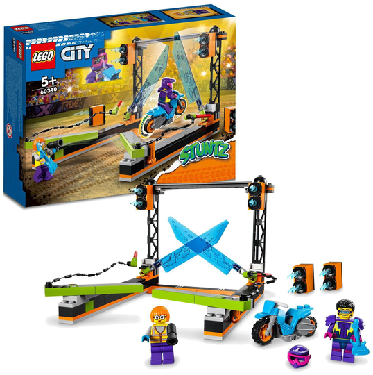 LEGO City Stuntz The Blade Stunt Challenge Bike Set 60340
