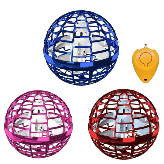(Pink) Flynova Pro Flying Ball Mini UFO Drone Toys Gift