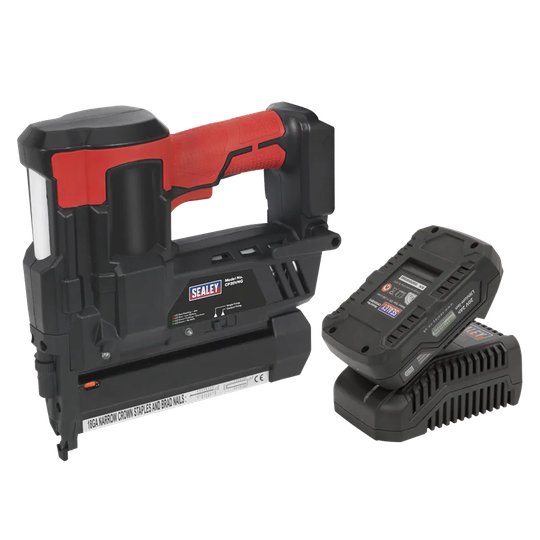Sealey Cordless Nail/Staple Gun 18g 20V 2AH Lithium-ion