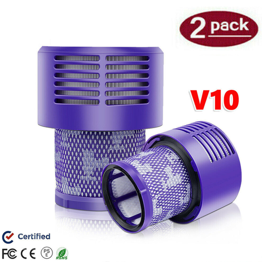 2pcs Washable Filter for DYSON V10 Vacuum Cleaner Animal Total Clean