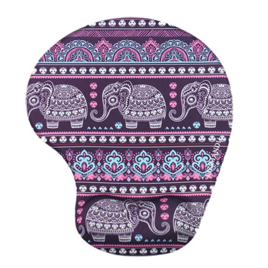Non Slip Mouse Pad Wrist Rest For Office,Computer,Durable&Lightweight For Easy Typing&Pain Relief,C