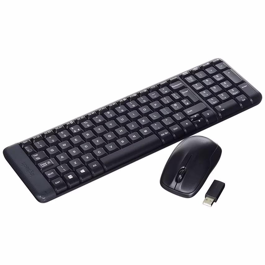 Logitech Wireless Desktop MK220- you get 6