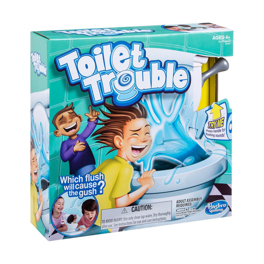 Hasbro Gaming Toilet Trouble Game