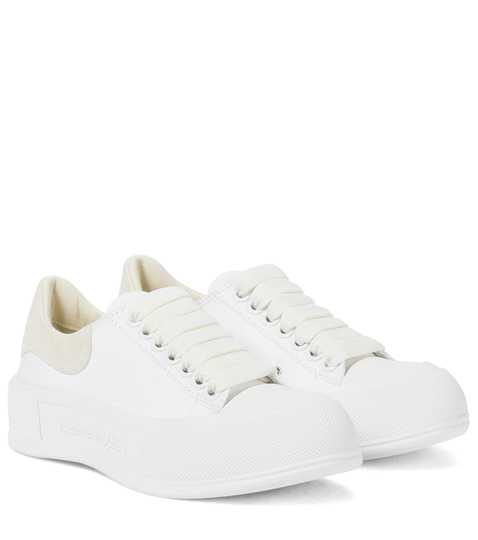 Deck Plimsoll canvas sneakers