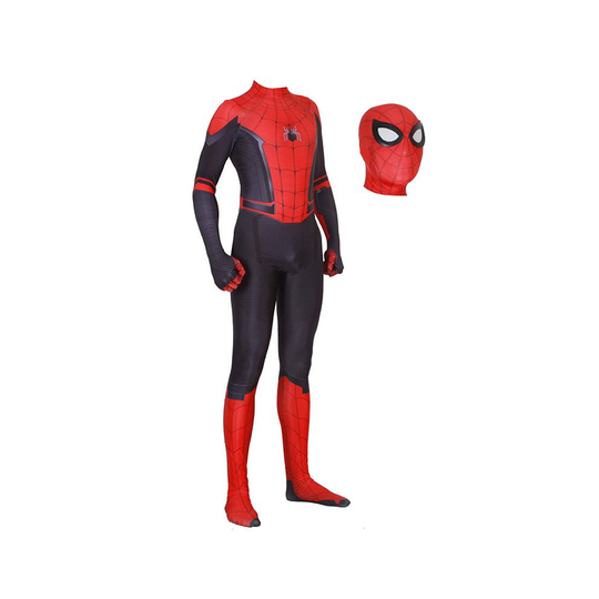 (130) Peter Parker Adult Kids Spider Man Far From Home Cosplay Costume Spiderman Bodysuit